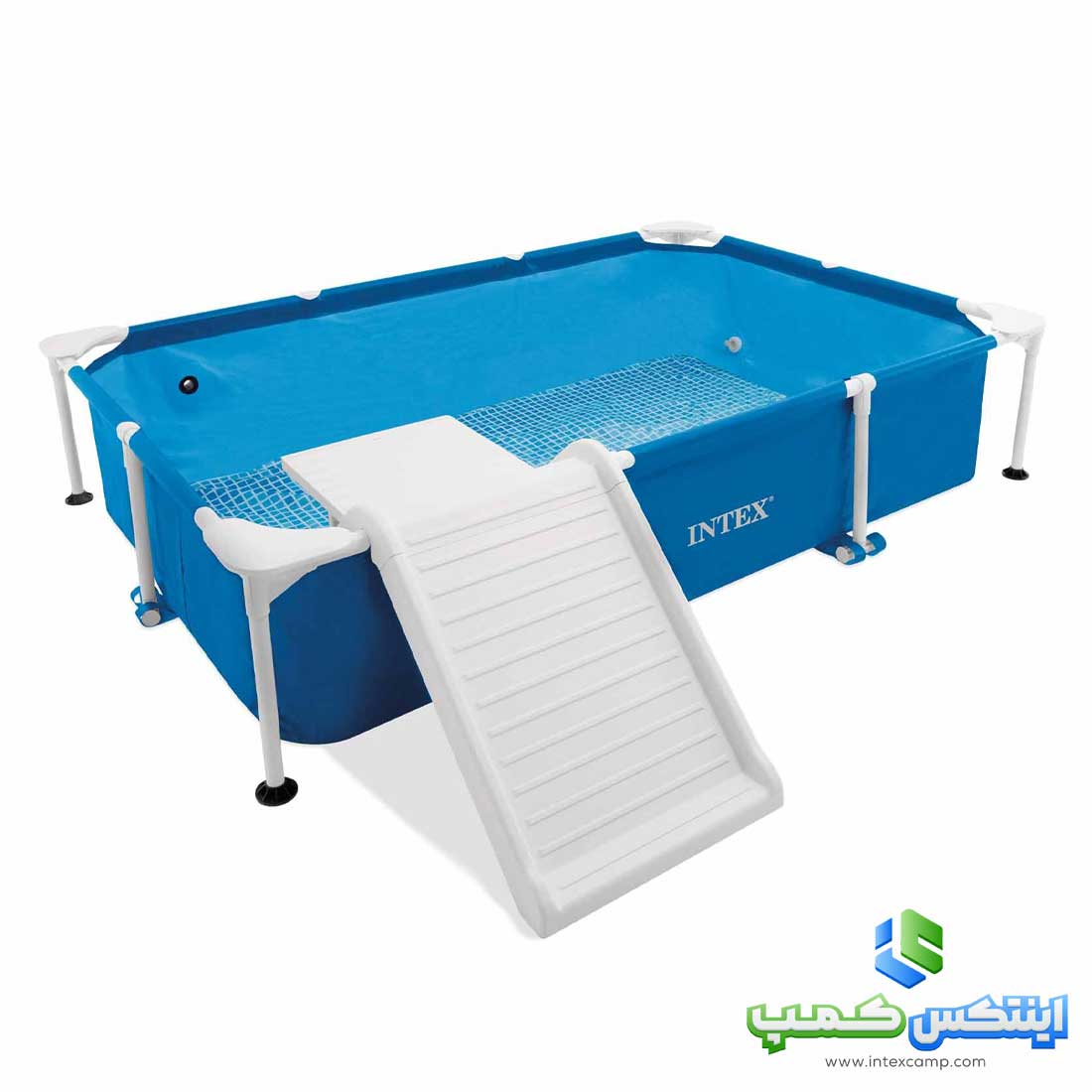 استخر پیش ساخته برزنتی پت خانگی با پمپ تصفیه اینتکس کد 48404