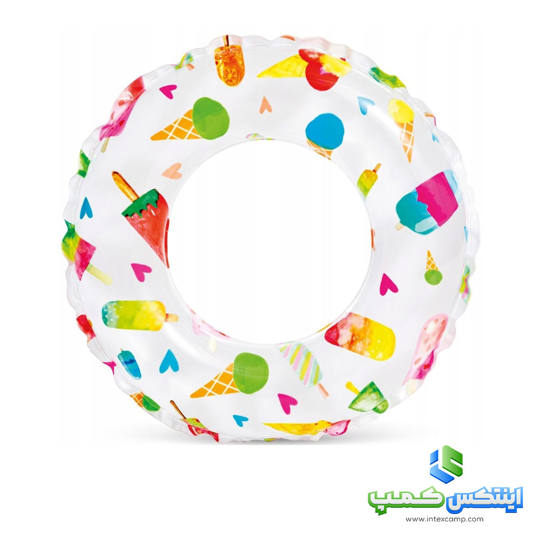 حلقه بادی کودک اینتکس طرح بستنی کد 59230