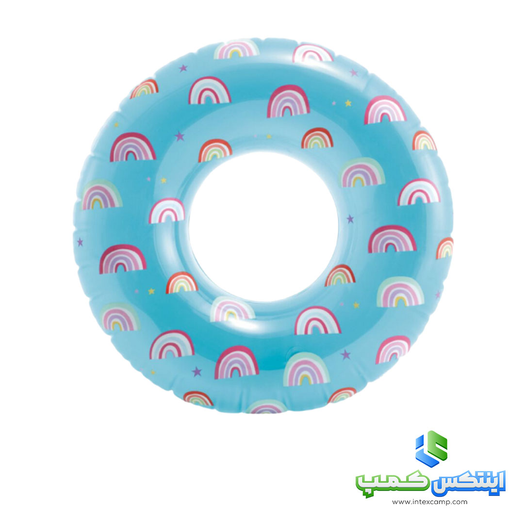 حلقه بادی اینتکس قطر 81 طرح رنگین کمان کد 59259