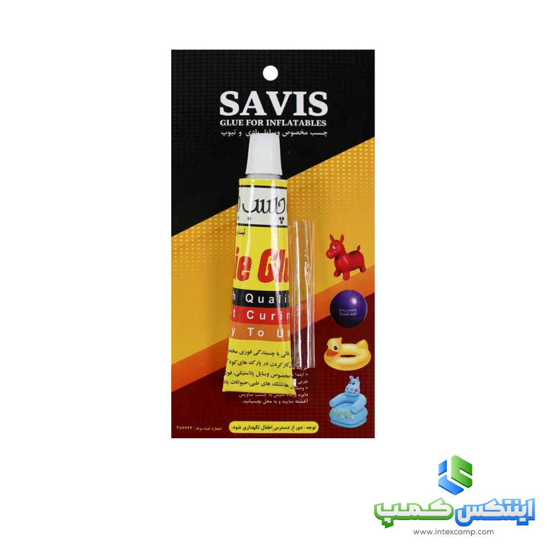 چسب و وصله تعمیر محصولات بادی اینتکس ساویس کد 59630