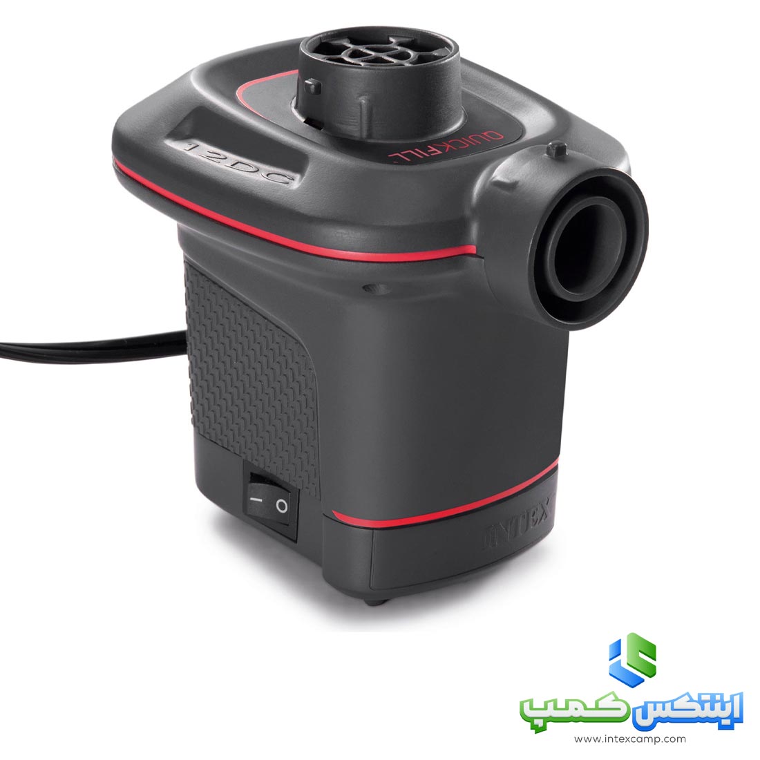 پمپ باد فندکی خودرو DC اینتکس کد 66636
