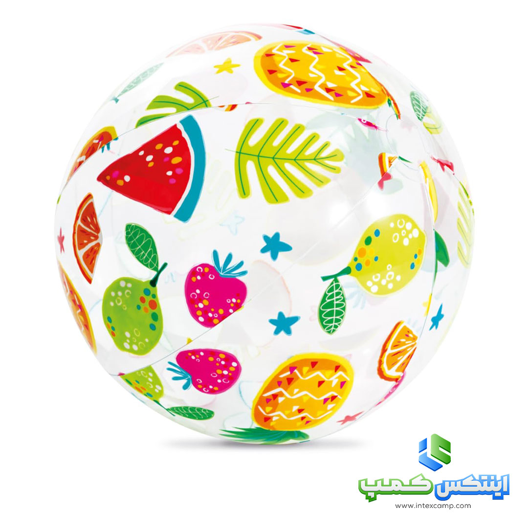 توپ بادی اینتکس طرح میوه ای کد 59040
