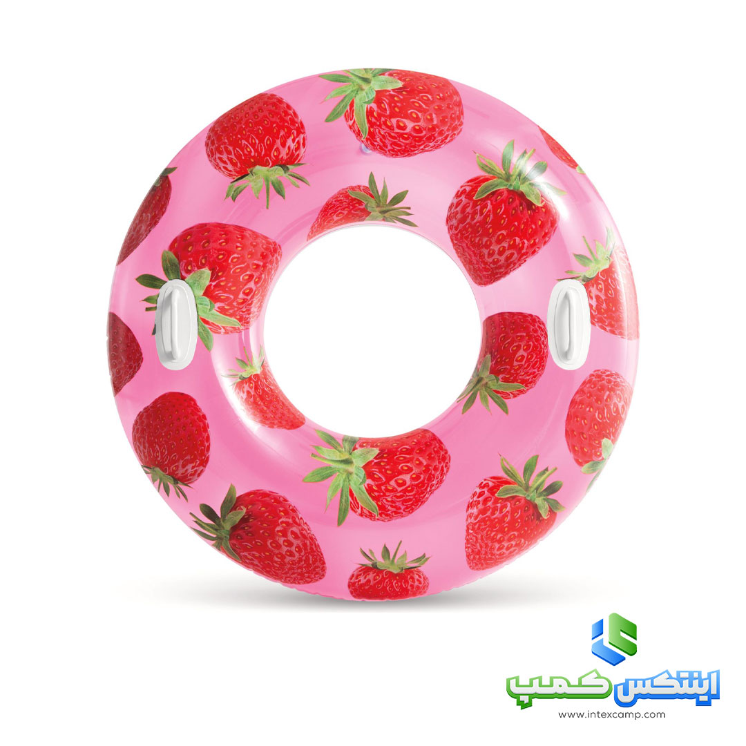 حلقه بادی اینتکس دستگیره دار 107 طرح توت فرنگی کد 56261