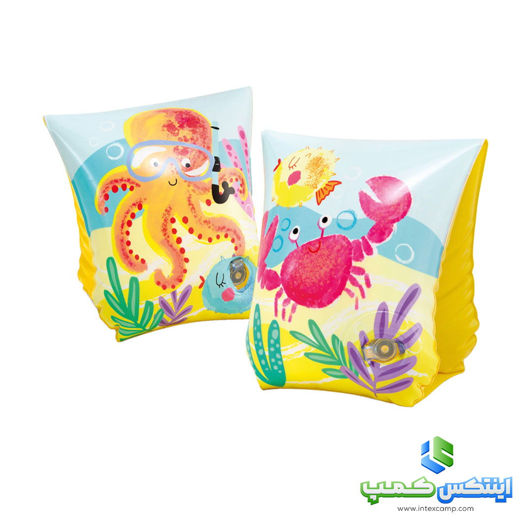 بازوبند بادی اینتکس طرح دریایی کد 58652