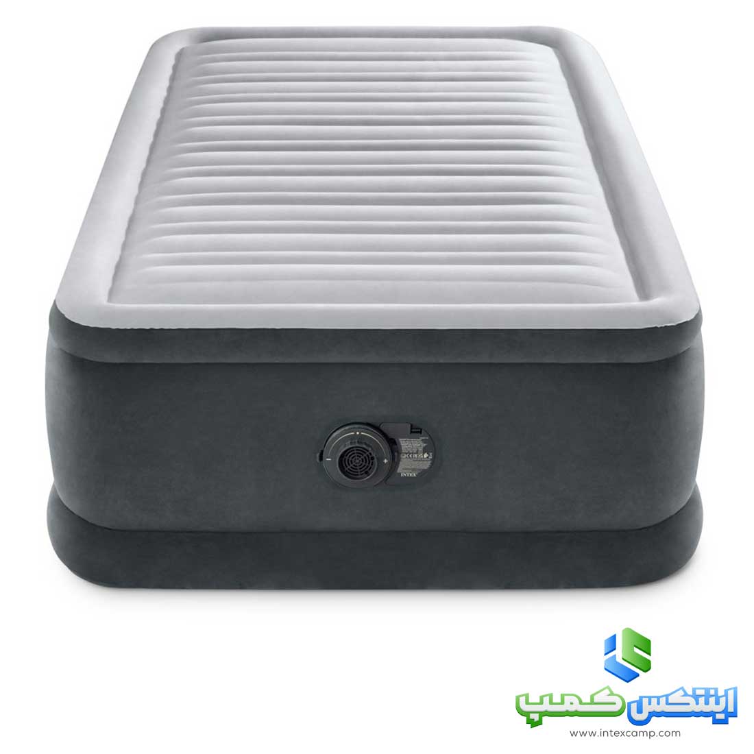 تخت بادی یکنفره اینتکس با پمپ برقی کد 64412