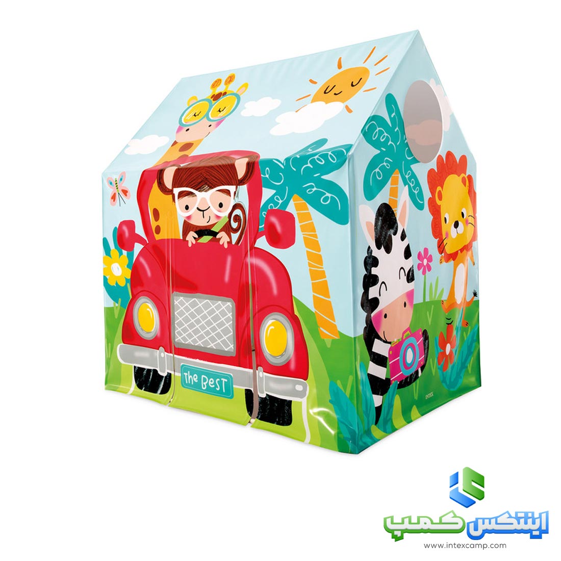 خانه بازی کودک اینتکس طرح ماشین کد 45642