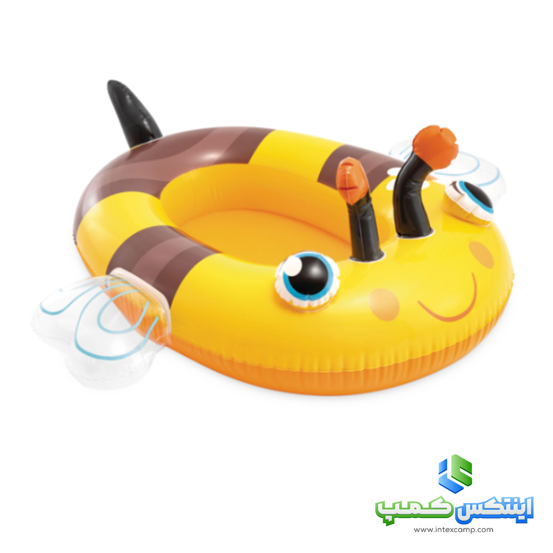 قایق بادی کودک 6-3 سال اینتکس مدل زنبور عسل کد 59380