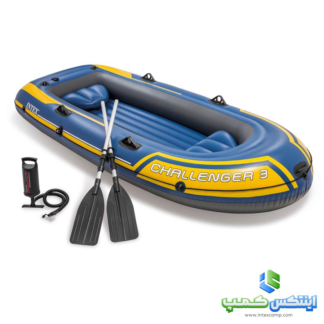 قایق بادی 3 نفره چلنجر اینتکس کد 68370