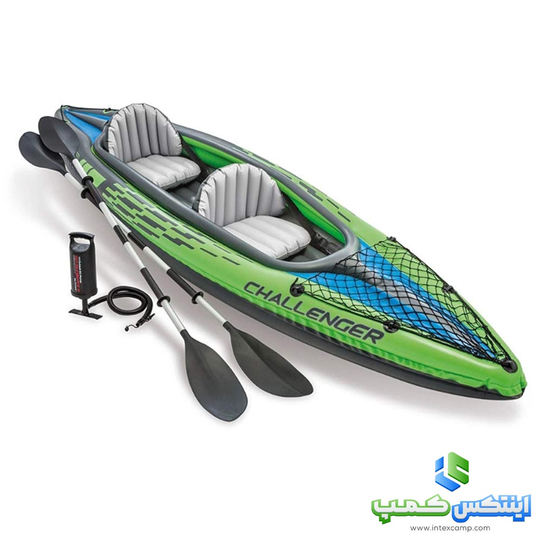 قایق بادی کایاک دونفره چلنجر اینتکس کد 68306