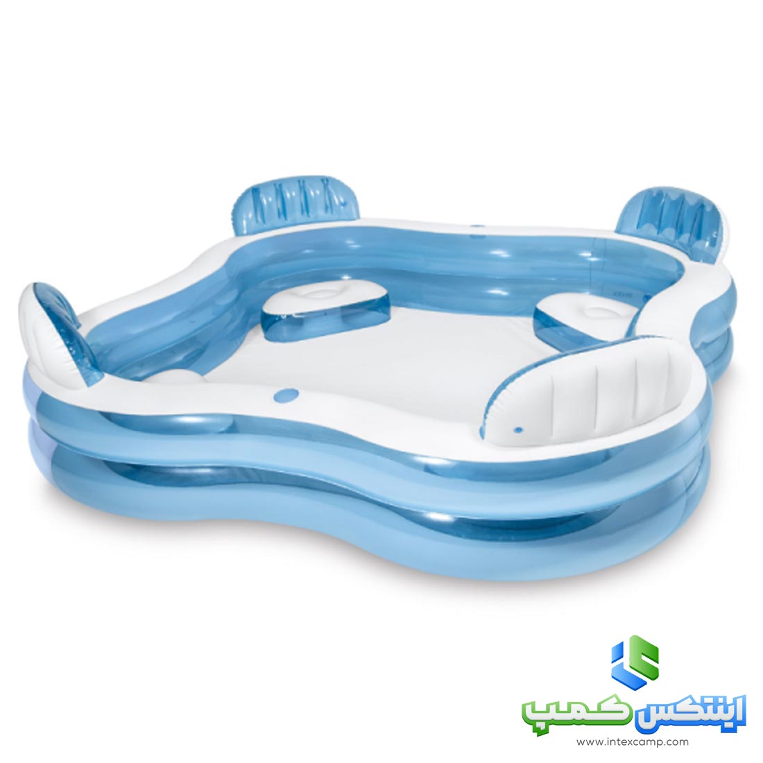 استخر بادی بزرگ خانوادگی صندلی دار اینتکس کد 56475
