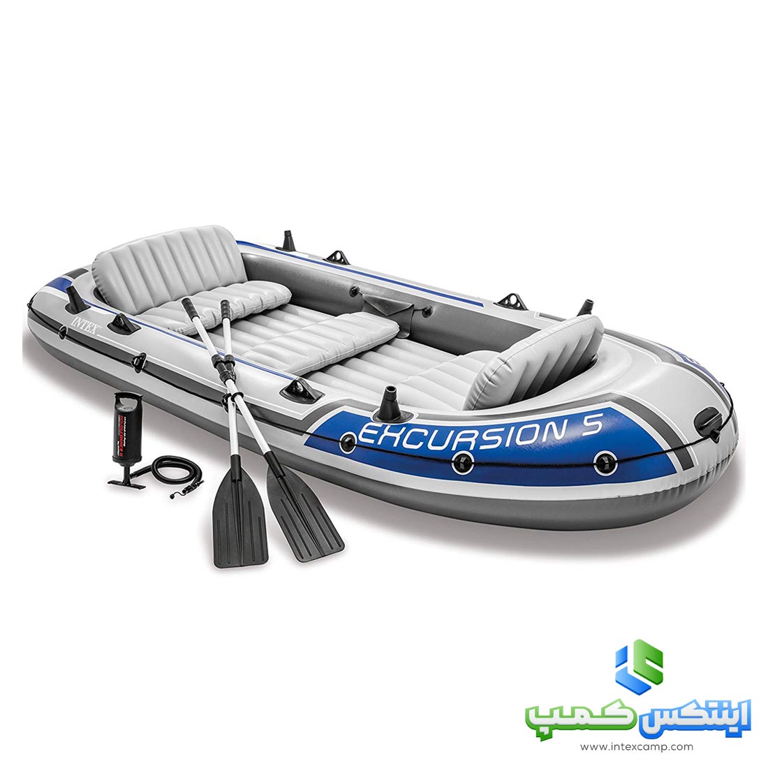 قایق بادی اکسکورشن 5 نفره اینتکس کد 68325